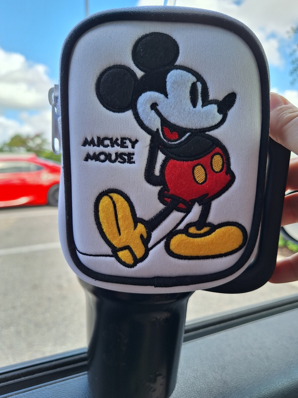 Disney Mickey Mouse Tumbler With Wrist Pouch